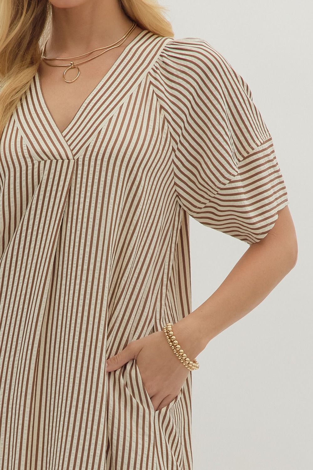 Linear In Love Dress