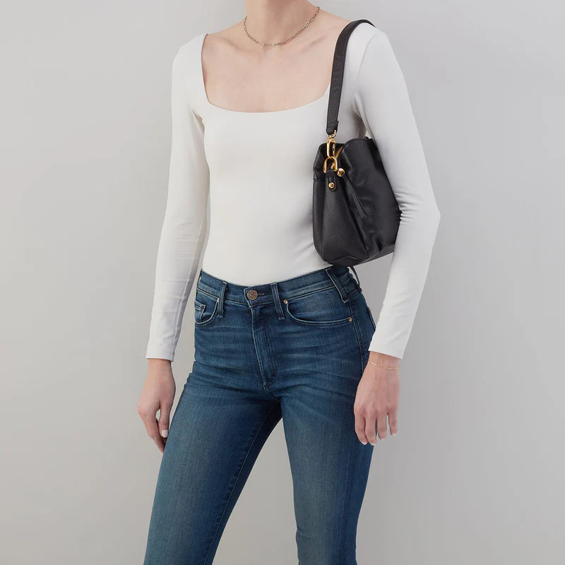 Starr Convertible Shoulder Bag | Pebbled Leather | HOBO
