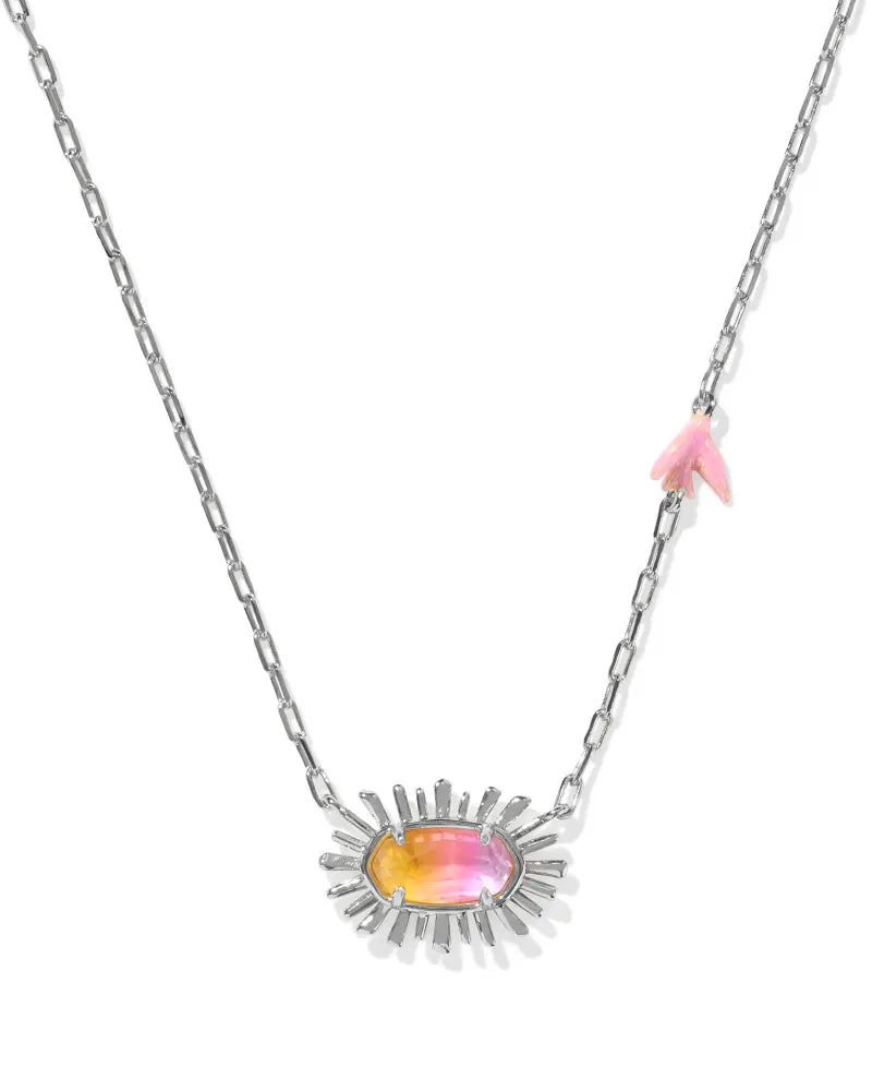 Elisa Bird Silver Pendant Necklace