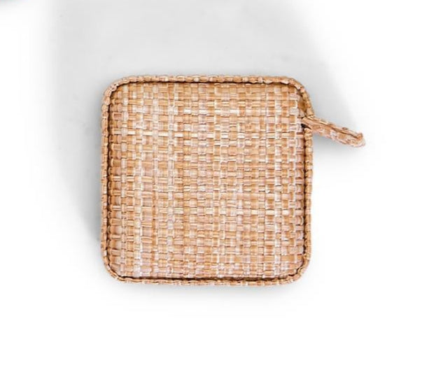 Faux Cane Weave Measuring Tape