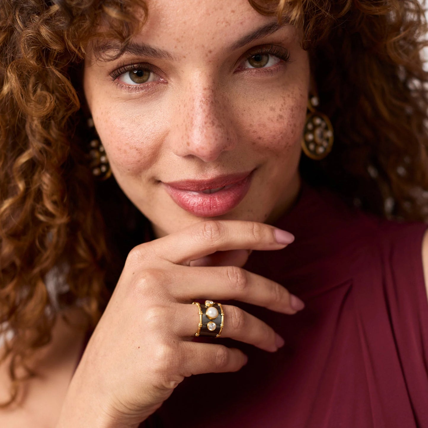 Tribeca Ring | Pearl | Julie Vos
