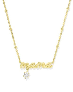 Mama Crystal Short Pendant Necklace | Kendra Scott