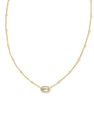 Mini Elisa Satellite Short Pendant Necklace | Kendra Scott