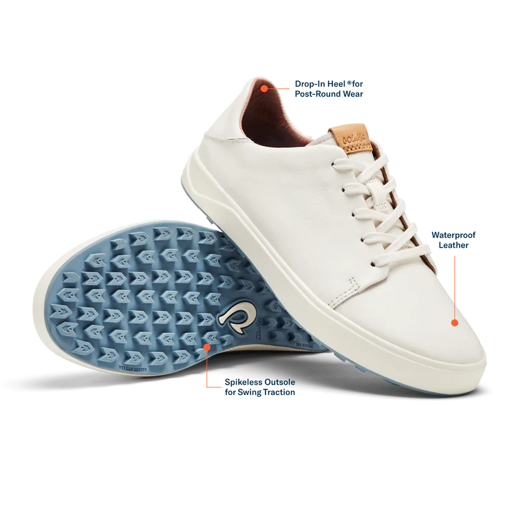 Wailea Leather Golf Shoes | Women's | Olukai