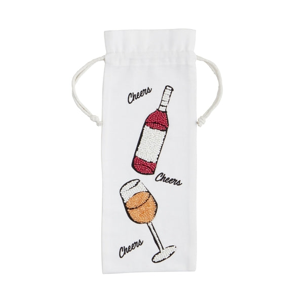 Beaded Wine Bag | Mudpie