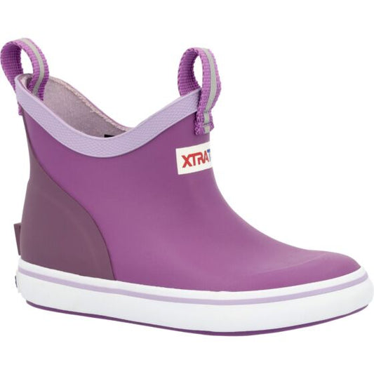 Youth Ankle Deck Boot | Girls Purple