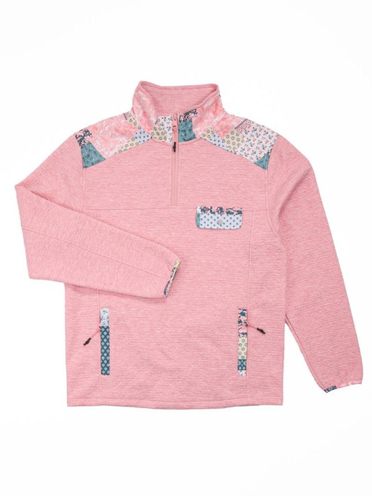 Aria Petal Quarter Zip | Simply Southern