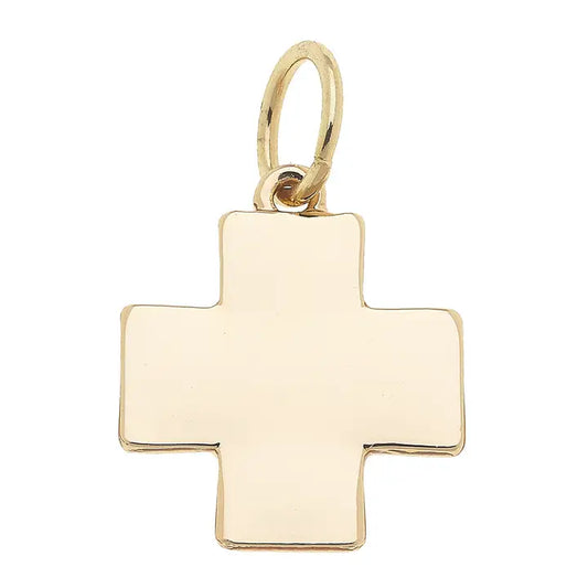 Square Cross Charm