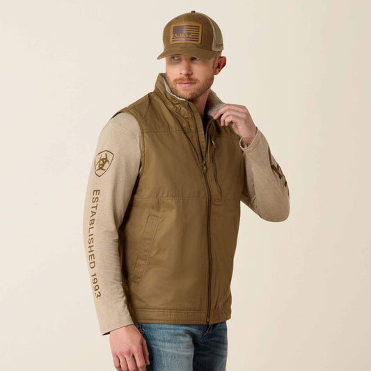 Grizzly Canvas Vest | Ariat