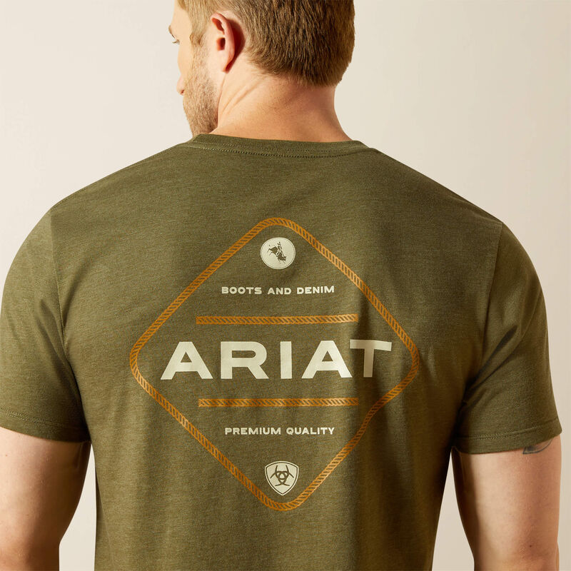 Roped Diamond T-Shirt | Ariat