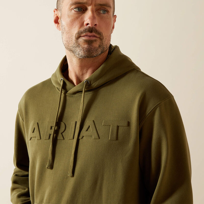 Embossed Logo Hoodie | Ariat