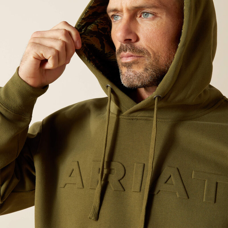 Embossed Logo Hoodie | Ariat