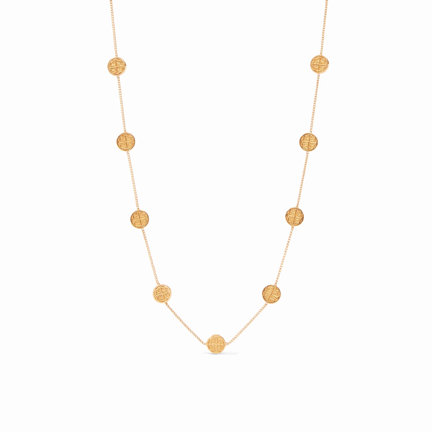 Valencia Delicate Station Gold Necklace | Julie Vos