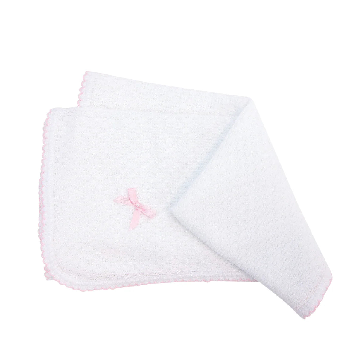 Receiving Blanket with Bow