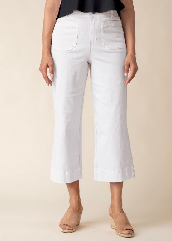 Stretch Denim Ankle Jean