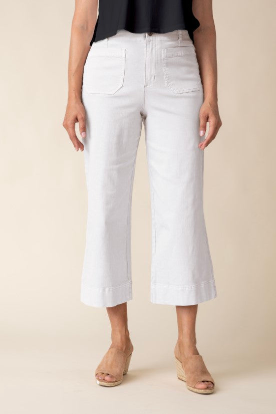 Stretch Denim Ankle Jean