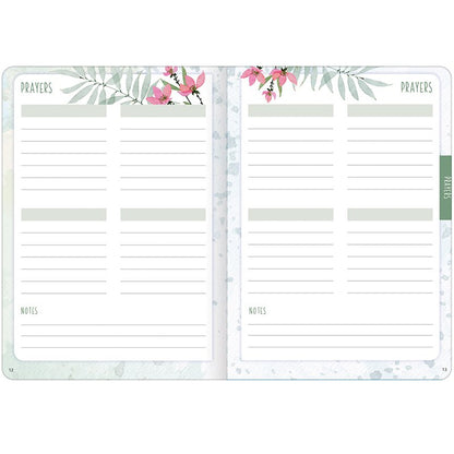 Flourish Faith Prayer Journal with Pen Holder