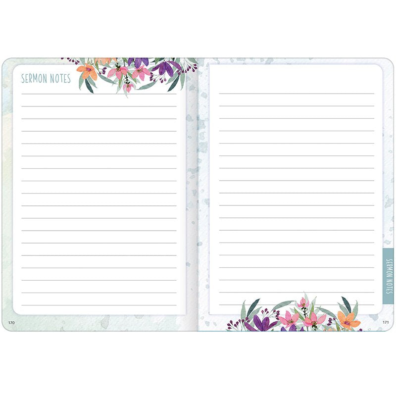 Flourish Faith Prayer Journal with Pen Holder
