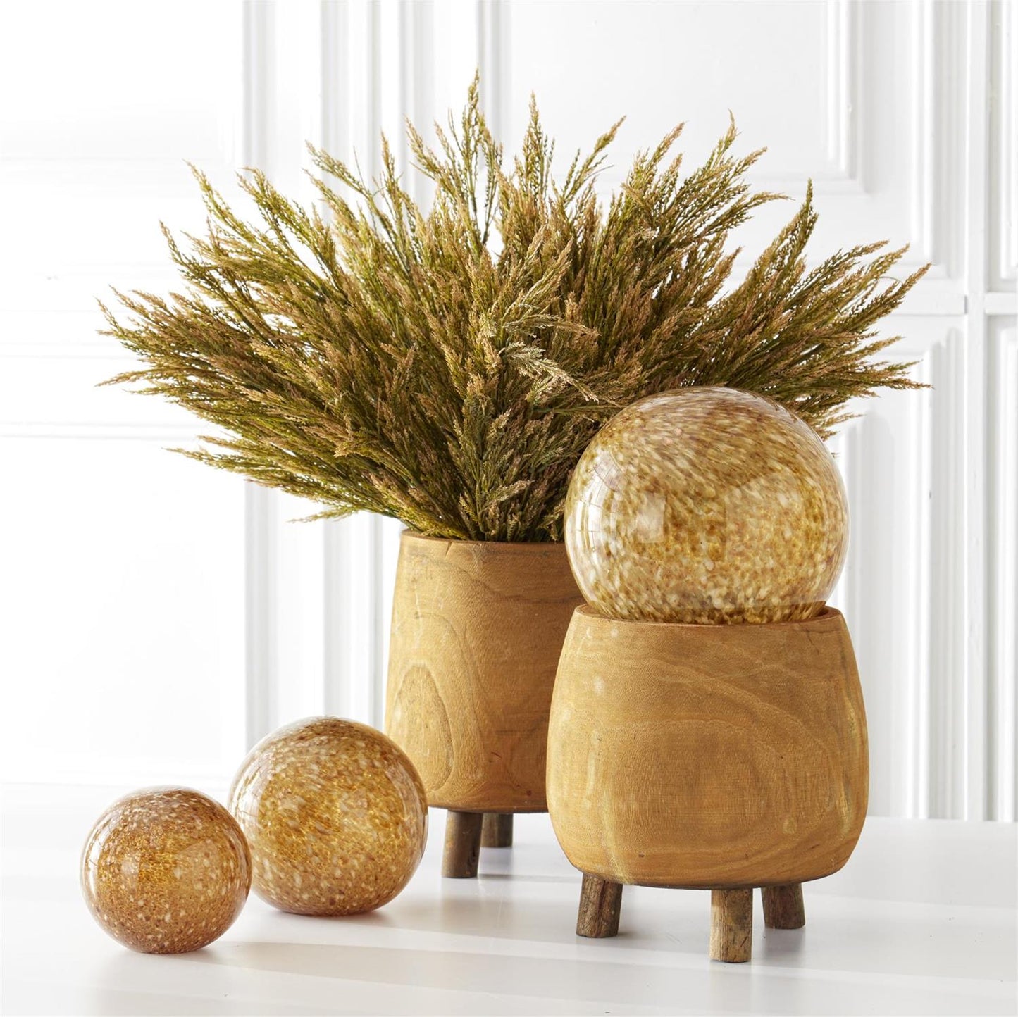 21" Green Wheat Bush