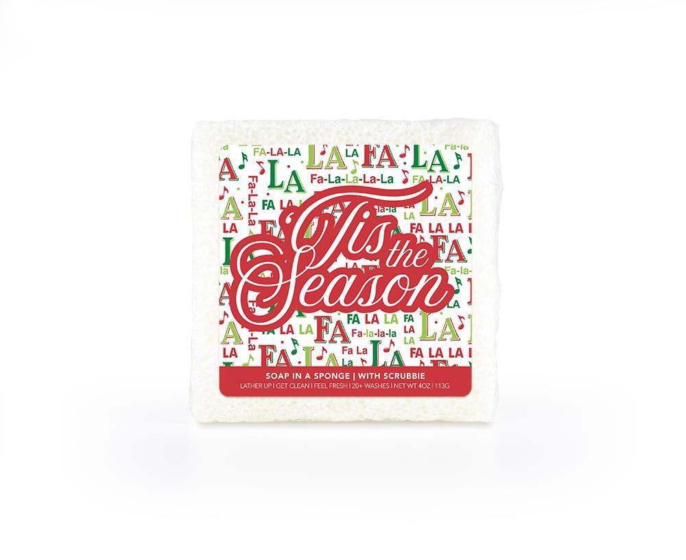 FaLaLa Tis the Season Soap in a Sponge