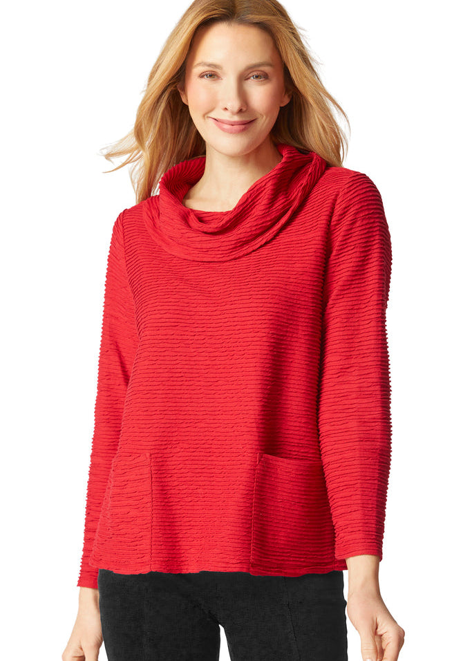 Ripple Effect Pocket Cowl