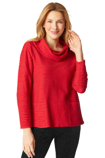 Ripple Effect Pocket Cowl