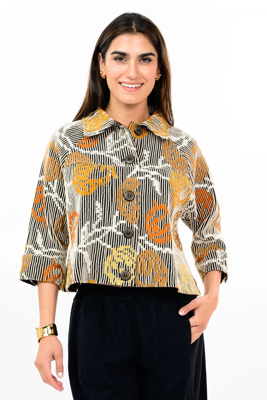 Corded Swing Jacket