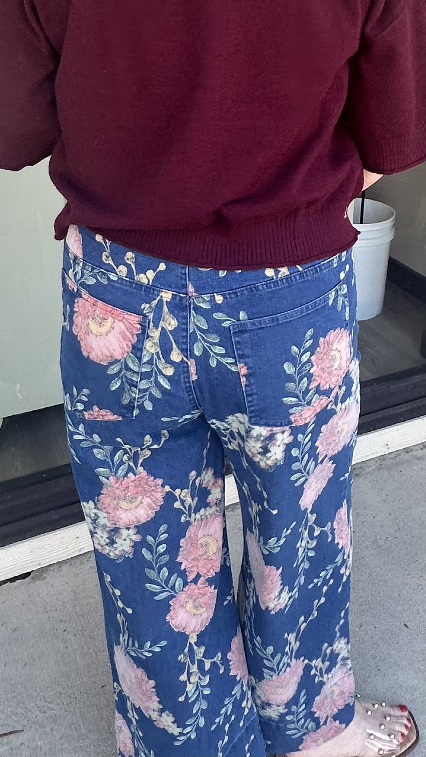 Vintage Bloom Jeans