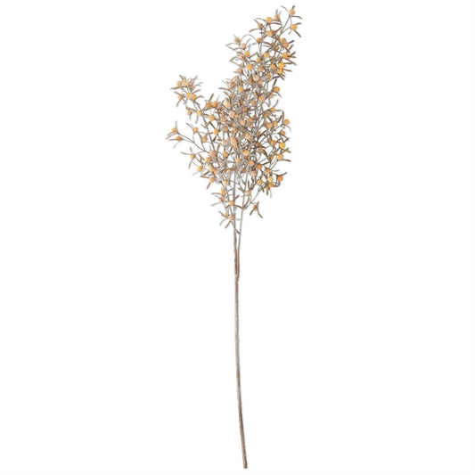 33" Yellow Berry Spray