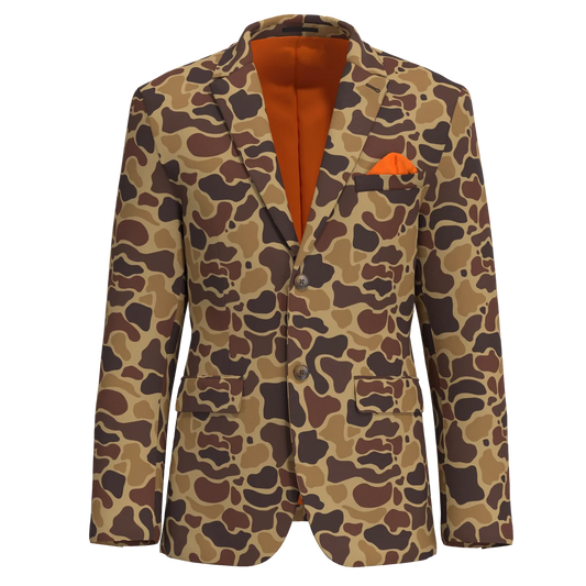 Tan Camo Sport Coat