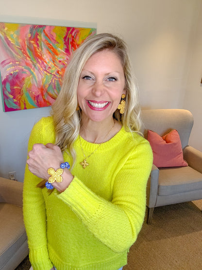 Blue & White African Glass with Susie Cross