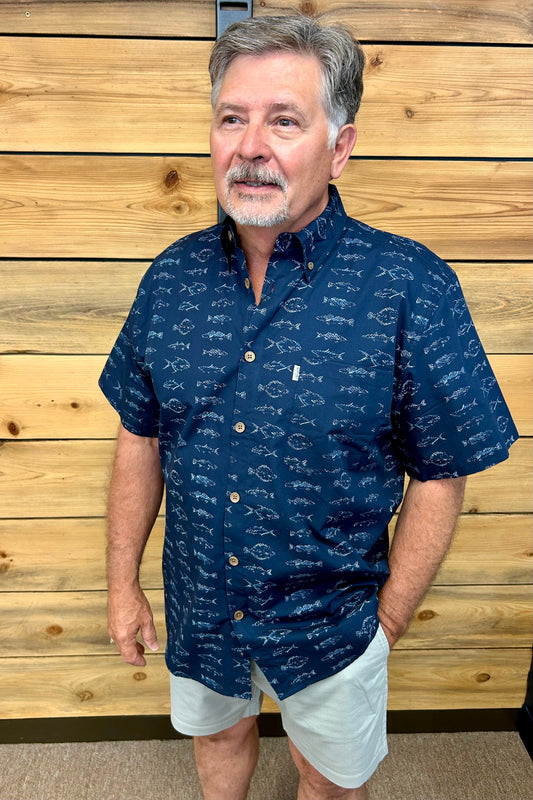 Island Hopper Button Up Short Sleeve