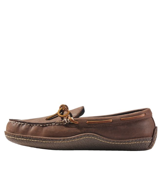 Men's Handsewn Slippers, Flannel-Lined | L.L. Bean