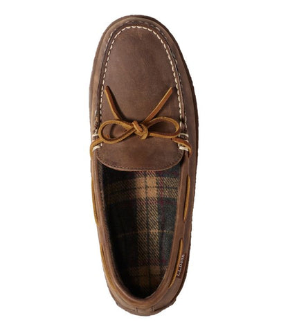 Men's Handsewn Slippers, Flannel-Lined | L.L. Bean