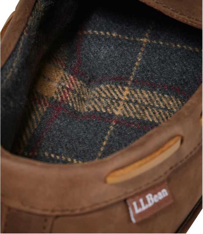 Men's Handsewn Slippers, Flannel-Lined | L.L. Bean
