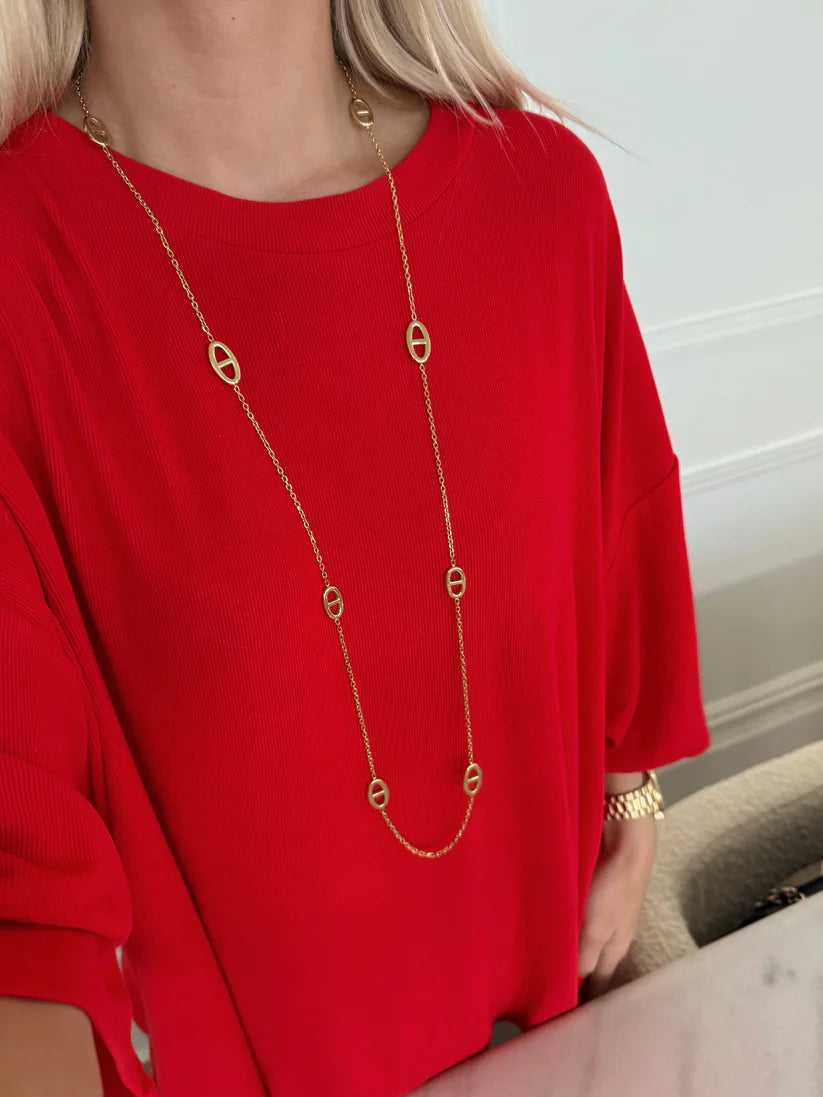 Riley Necklace | Gold