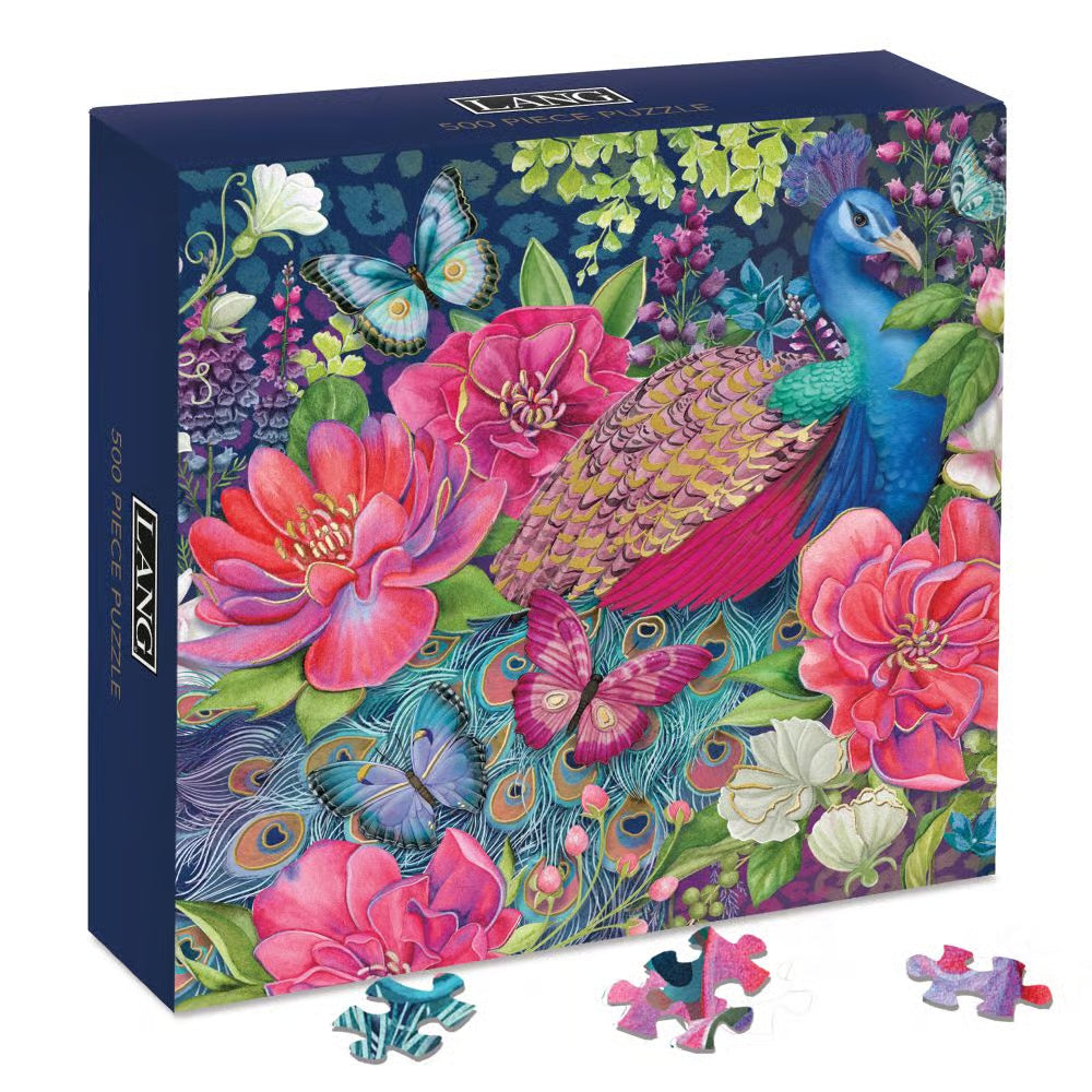 Vibrant Plumes 500 Piece Puzzle