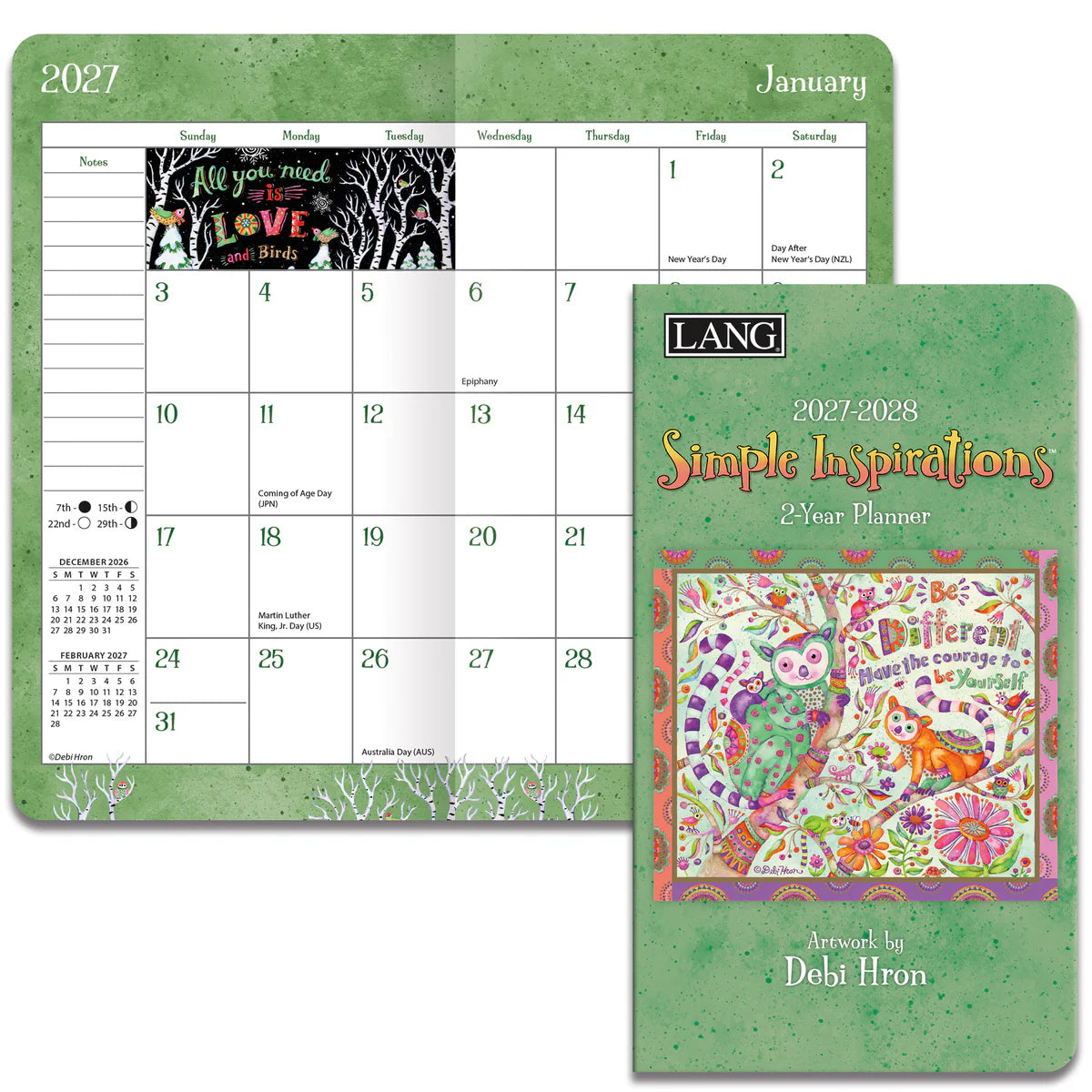 Simple Inspirations 2027–2028 Two-Year Pocket Planner