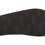 Bottom view of the Rainbow® Luxury Leather Single Layer Arch Support men's sandal featuring the durable non-slip Rainbow® rubber outsole with textured traction pattern.