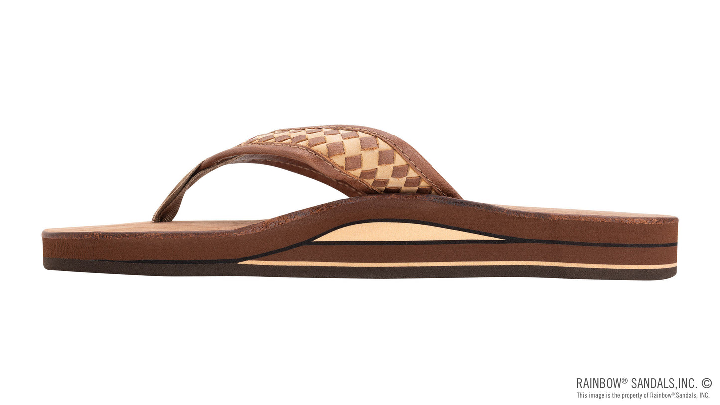 Bentley Luxury Leather Sandal | Men's | Rainbow