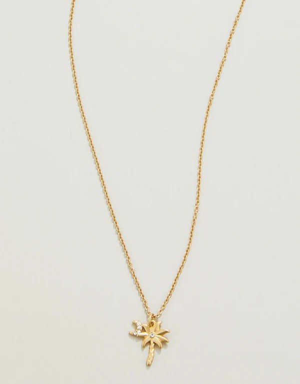 Sea La Vie South Carolina Palmetto Tree Necklace