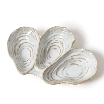 Oyster Shell Tidbit Dish/Tray