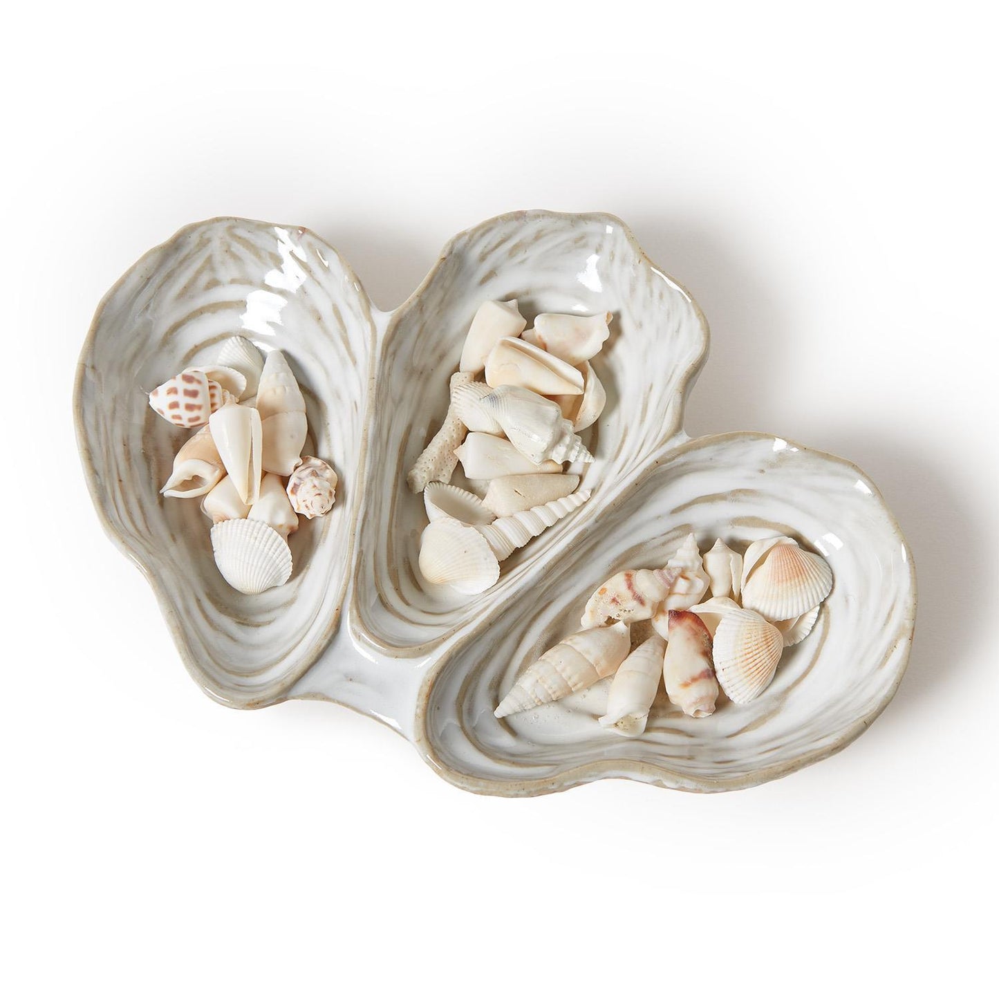 Oyster Shell Tidbit Dish/Tray