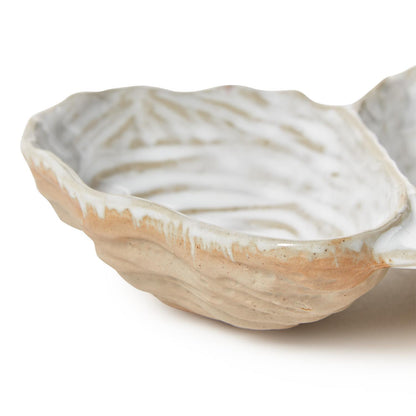 Oyster Shell Tidbit Dish/Tray