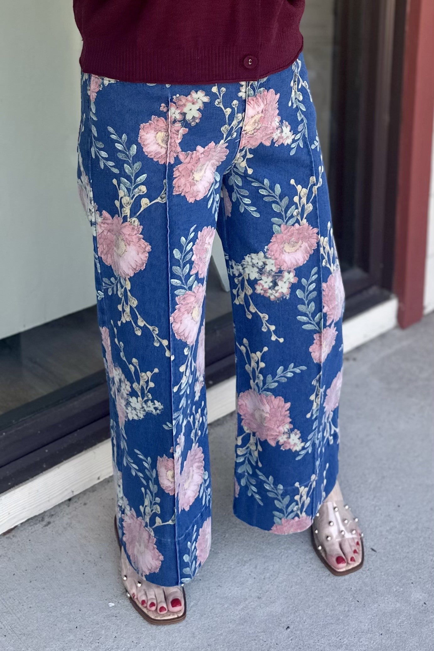 Vintage Bloom Jeans