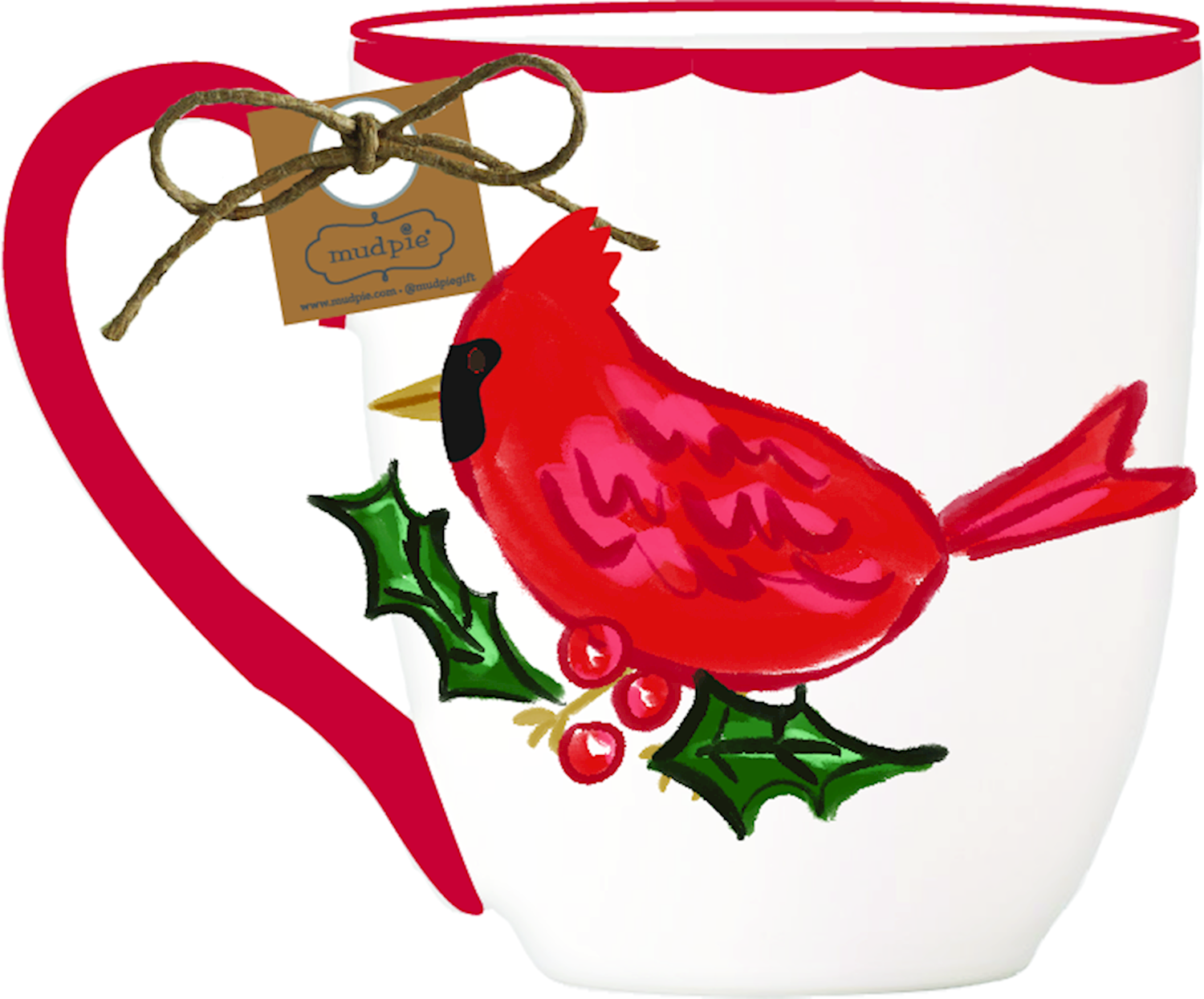 Cardinal Mug | Mud Pie