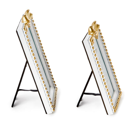 Golden Bow Photo Frames