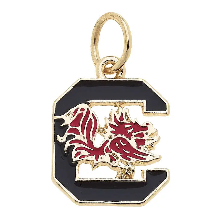 South Carolina Gamecocks Enamel Logo Charm