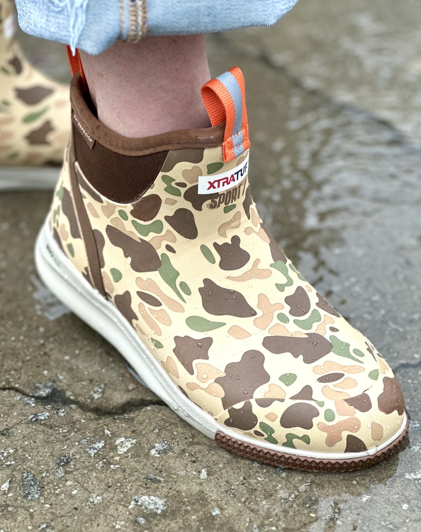 Duck Camo Sport Ankle Deck Boot | Women's | Xtratuf