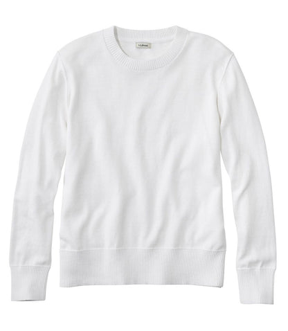 Women's Cotton/Cashmere Sweater, Crewneck | L.L. Bean